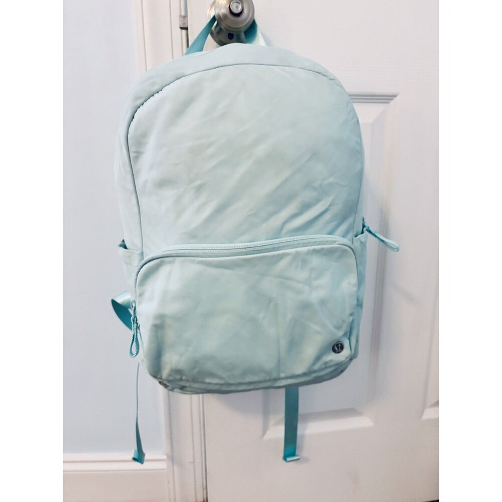 Lululemon Everyday Backpack Icing Blue Pastel Light Blue Gym Travel Bag